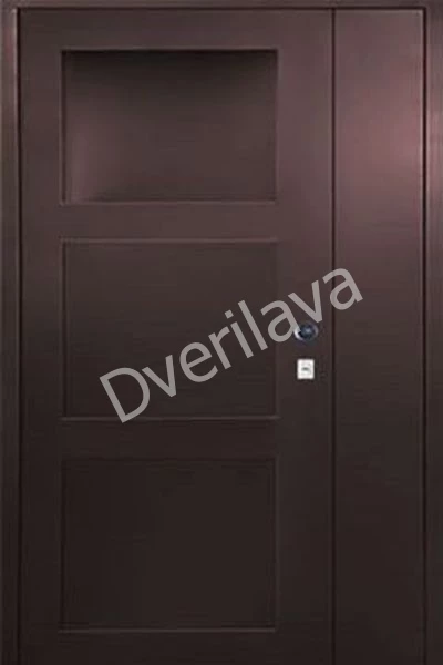 Купить Железная дверь в подъезд коричневая входная